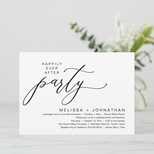 Romantisch Feestelijke Einde- Goed-Gemanierde Brui Kaart (Staand voorkant)