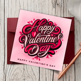 Romantisch Fijne Valentijnsdag Aangepast Kaart