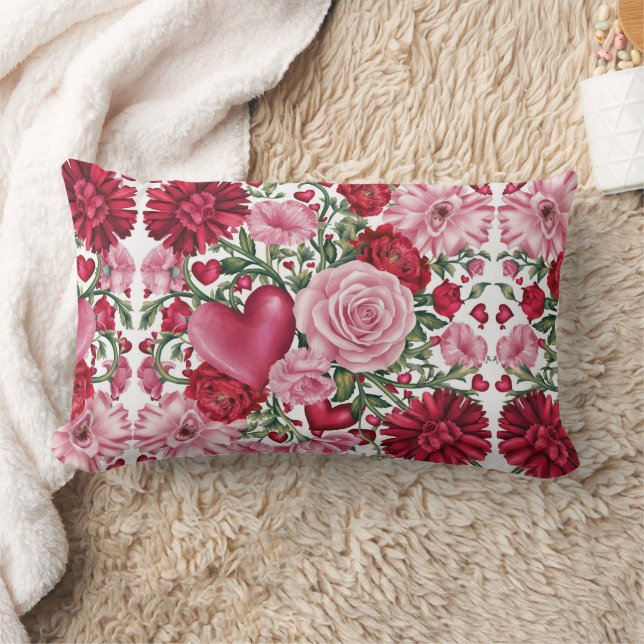 Romantisch Floral Sierkussen Hoesje Kussen (Deken)