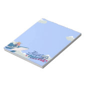 Romantisch Flying Whale Notitieblok - Perfect voor (Linkerzijde)