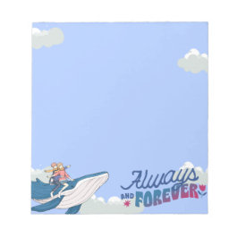 Romantisch Flying Whale Notitieblok - Perfect voor