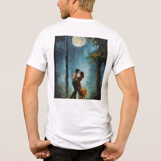 Romantisch Forest Dance T-shirt - Omarm de magie v (Achterkant)