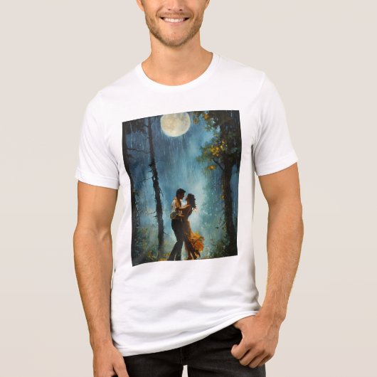 Romantisch Forest Dance T-shirt - Omarm de magie v (Voorkant)