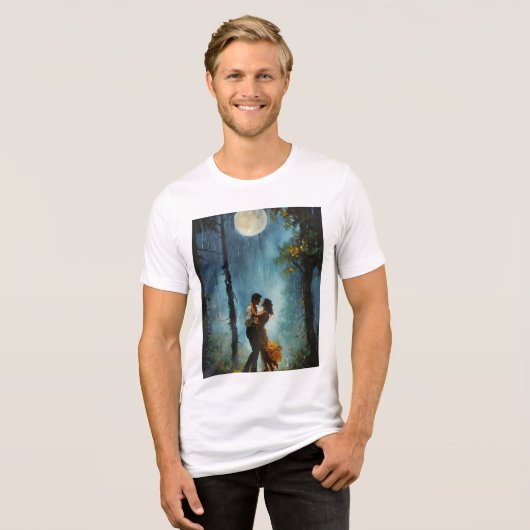 Romantisch Forest Dance T-shirt - Omarm de magie v (Voorkant volledig)