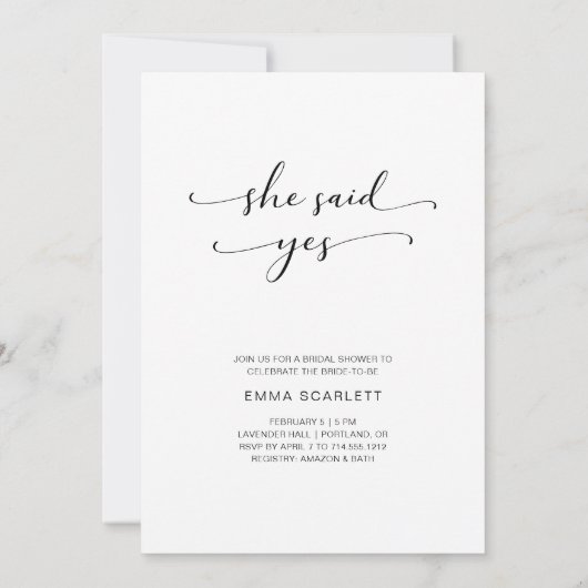 Romantisch fotoscript Future Mrs. Vrijgezellenfees Kaart (Achterkant)