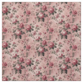 Romantisch Frans Rococo Rozentuin Toile Patroon Stof (Swatch)