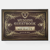 Romantisch  gastboek gastenboek (Achterkant)