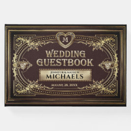 Romantisch gastboek gastenboek