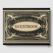 Romantisch  gastboek gastenboek (Achterkant)