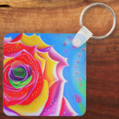 romantisch gedicht sleutelhanger (Achterkant)