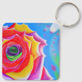 romantisch gedicht sleutelhanger (Achterkant)