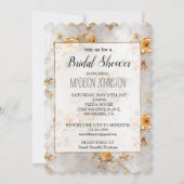 Romantisch geel rozen Vrijgezellenfeest Kaart (Voorkant)