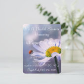 Romantisch geluk lieveheersbeestje Vrijgezellenfee Kaart (Staand voorkant)