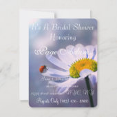 Romantisch geluk lieveheersbeestje Vrijgezellenfee Kaart (Voorkant)