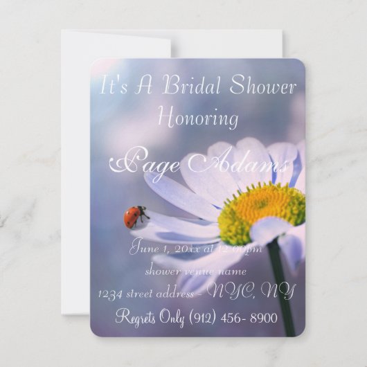 Romantisch geluk lieveheersbeestje Vrijgezellenfee Kaart (Voorkant)