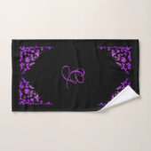 Romantisch, gepersonaliseerd bad handdoek (Handdoek)