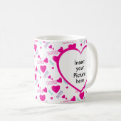 Romantisch gepersonaliseerd cadeau met foto van uw koffiemok (Voorkant rechts)