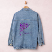 Romantisch, gepersonaliseerd denim jacket (Hangar)