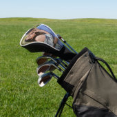 Romantisch gepersonaliseerd fotokado voor koppels golfheadcover (Insitu)