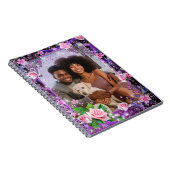 Romantisch gepersonaliseerd spiraalnotitieboek notitieboek (Rechterzijde)