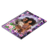 Romantisch gepersonaliseerd spiraalnotitieboek notitieboek (Linkerzijde)