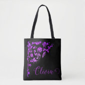Romantisch, gepersonaliseerd tote bag (Voorkant)