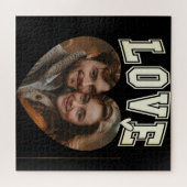 Romantisch Gepersonaliseerde Foto Valentijns Legpuzzel (Horizontaal)