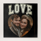 Romantisch Gepersonaliseerde Foto Valentijns Legpuzzel (Verticaal)