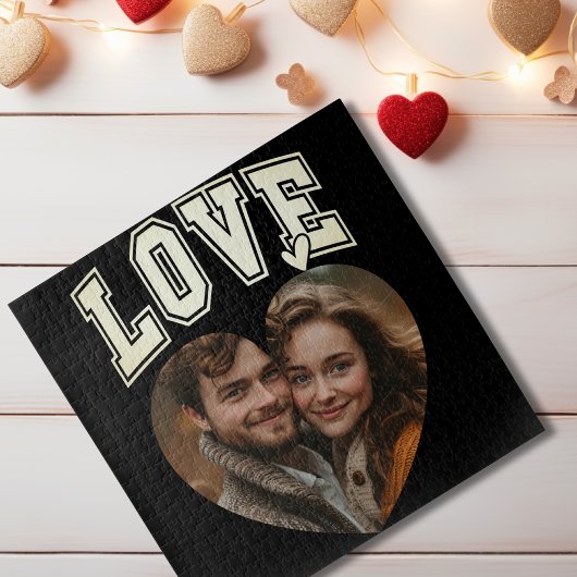 Romantisch Gepersonaliseerde Foto Valentijns Legpuzzel