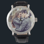 Romantisch geschenk | Uw persoonlijke foto met cij Horloge<br><div class="desc">Dit prachtige horloge beschikt over uw eigen persoonlijke foto,  voor een romantisch cadeau dat hij zal koesteren. Er is ook een versie beschikbaar in deze winkel zonder de nummers.</div>