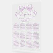 Romantisch geschetste boog | Lila zithoek Acryl Bord (Hoek)