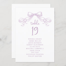 Romantisch geschetste boog | Lila Zitting Chart Ka