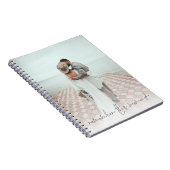 Romantisch Gezegde 2 Foto's herinneren zich dit mo Notitieboek (Rechterzijde)