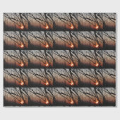 Romantisch Glossy Wrapping Papier, 30 in x 6 ft Cadeaupapier (Vlak)