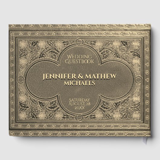 Romantisch Gold Antiek, kijk gastboek Gastenboek (Achterkant)