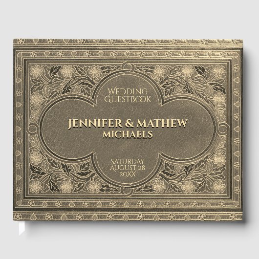 Romantisch Gold Antiek, kijk gastboek Gastenboek (Voorkant)