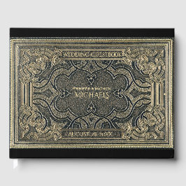 Romantisch Gold gastboek Gastenboek