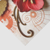 Romantisch Gothisch Tissuepapier (Detail)