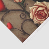 Romantisch gotisch tissuepapier (Detail)