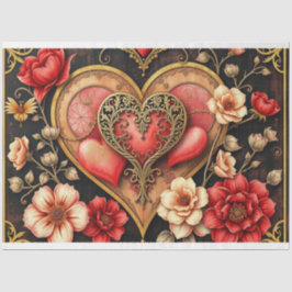 Romantisch gotisch tissuepapier