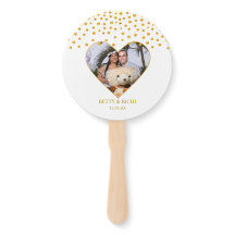 Romantisch goud confetti op wit