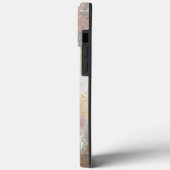 Romantisch, goud, Teal,, Aquarel, Chic, Bloem Ti Case-Mate iPhone Case (Achterkant / Links)