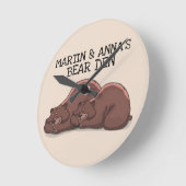 ROMANTISCH GRIZZLY BEER DEN RONDE KLOK (Hoek)