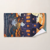 Romantisch Halloween Ghosts Festival Bad Handdoek (Handdoek)