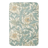 Romantisch handgetekende botanische Wilde bloemen Badmat (Voorkant Verticaal)