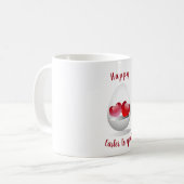 Romantisch Happy Easter voor u minimalistisch Koffiemok (Voorkant links)