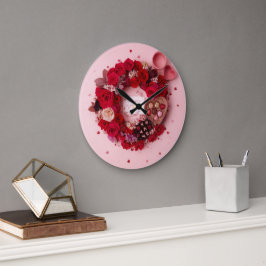 Romantisch Hart Altijd Van Jou Valentijns Decorati Grote Klok