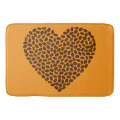 Romantisch Hart Badmat – Pluche & Stijlvol (Voorkant)