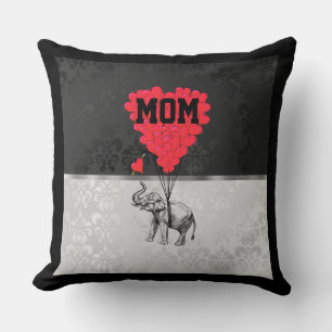 Romantisch hart en olifant voor mama kussen