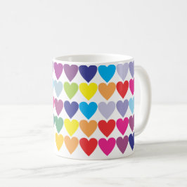 Romantisch hart klassiek koffiemok